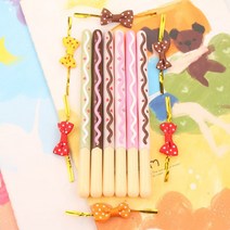 incolor 빼빼로볼펜 12pcs 세트, 1세트
