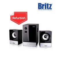 [리퍼브] 브리츠 BR-1200 우퍼 스피커 PC 2채널 고성능 사운드, 단품