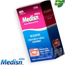 메디슨 화이트 치아 미백 패치 10일분 (침흡수솜 포함) 1갑