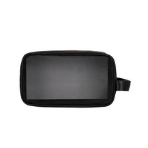 지퍼와 손잡이 토트 지갑 화장품이있는 메쉬 원사 메이크업 백