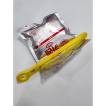 굿모닝 대형 카레 짜장 봉지 소스 짜개 파우치 짜개 레토르트 짜개, 1+1, 화이트(Bone White)