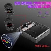 무드등 라이트 앰비언트 3D 자동차 무선 도어 장식 Led HD 프로젝터 램프 미이 이비자 6l 6j 레온 Mk2 아로나 알함브라 큐프라 fr용 145608, 1Pcs with logo _For Mitsubishi