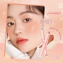 PINKFLASH 더블 헤드 컨실러 펜 페이스 메이크업 방수 컨투어링 4g., #BH01 × 2개