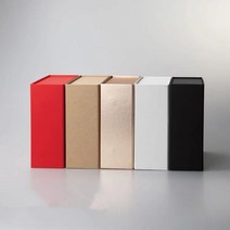 선물상자 박스 블랙 자석 싸바리, 흰색_20x18x8cm
