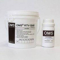 부가형 액상실리콘 OMS RTV 2kg(경화제포함), 4020