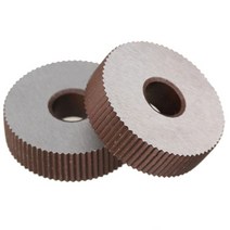 2개 고속 강철 0.6mm/0.8mm/1.0mm/1.2mm/1.5mm/1.8mm/2.0mm 피치 공구 스트레이트/대각선 거친 널 휠 널링, 01 Straight lines_04 1.2mm