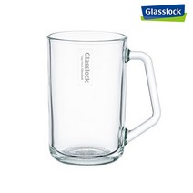 글라스락 내열 강화유리 이지그립 머그컵 480ml, 투명, 9개