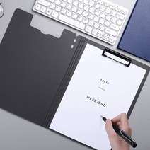 드림 세로형 덮개형 클립보드 A4 커버 파일 화일 서류철 결재판 판때기, 네이비계열