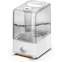 복합식 가습기 초음파 살균 디퓨저 대용량 가정용 자동 가열식 사계절 Rbioko 6.5L, 검은색