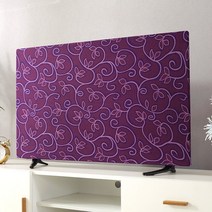 tv 가리개 텔레비전 모니터 LCD 화면 커버 덮개TV 커버 더스트 타월 43 인치 55 50 65 가정용 걸이형 LCD, 10 L_12 55 inch