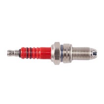 오토바이 점화 플러그 범용 엔진 헤드 부품 CG125150 레드 3 클로 D8TC, 1.Spark plugs
