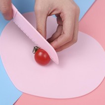 안전인증 유아안전칼 어린이안전칼 아동안전칼 아동칼, 핑크-중