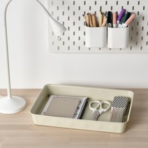 다용도 리빙박스 아기옷 장난감 기저귀 팬트리 트롤리 수납 정리함, 정리함 베이지25x35x5 cm 2개