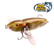 (행운을파는낚시) 마우스 탑워터(14g) 크롤러 하드베이트 배스 루어낚시, 마우스 탑워터 -1(14g)