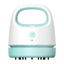 새로운 미니 진공 청소기 유용한 데스크탑 소형 깨끗한 스크랩 기계 휴대용 컴퓨터 키보드 집진기 노트, 02 파란