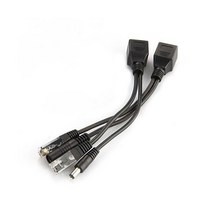 CCTV 녹화기 jienuo poe 어댑터 케이블 rj45 인젝터 네트워크 전원 오버 이더넷 poe 어댑터 인젝터 분배기