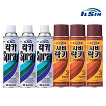 일신 페인트 도색 셀프 인테리어 락카 스프레이 420ml, 무광흑색(341번)