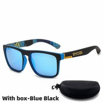RYOBI- 편광 낚시 안경 남성 여성 태양 고글 캠핑 하이킹 운전 스포츠 선글라스, [06] No box-Black  Green