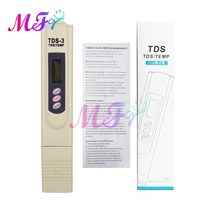 PH측정기 디지털 phtds ec meter tester 온도계 펜 물 순도 ppm 필터 수경법 수족관 수영장 수질 모니터, tds 배터리 없음
