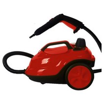 스팀청소기 2000W 강력한 고압 살균/소독 스팀 청소기 FCOH 다기능 bar 휴대용 청소 처리, 110V, 빨간, UK