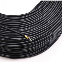 네트워킹 도구 툴 렌카드 네트워크 아답터 랜포트 2510M 28AWG UL2464 피복 와이어 케이블 채널 오디오 라인 2 3 4 5 6 7 8 9 10 코어 절연 구리 신호 제, 없음, Blacke+10 Meters+9 Cores