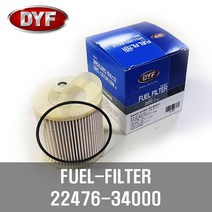 렉스턴스포츠 연료필터 엘리먼트킷 22476340A0(34000) -대영필터-