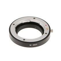 라이카 M LM 마이크로 포서즈 렌즈 / 3 M 4 3 마운팅 어댑터 컨버터 다목적 도구, 58x13mm, 블랙, 금속