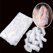 일회용 헤어캡 샤워캡/이어캡 100개, 옵션명