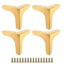 4 조각 직각 지원 소파 다리 가벼운 고급 가구 다리 교체, 10cm, 금
