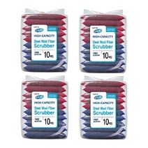 롯데이라이프 울스텐 수세미, 4개, 10개입