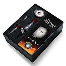 타이틀리스트 Pro V1 골프볼/볼마커2/클립/자석티세트(실버) TP-205S