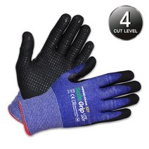 베임방지장갑 핸드맥스 세이프그립 라이트 도트 니트릴폼장갑