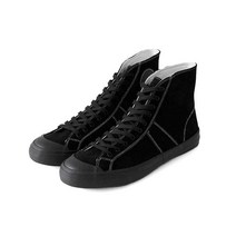 올드조 OLD JOE LEATHER 10 HOLE ATHLETIC SNEAKER BLACK/BLACK