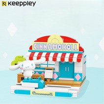 산리오 하우스 마이멜로디 시나모롤 쿠로미 헬로키티 집 만들기 블럭, 09. 코코넛 아이스 룸