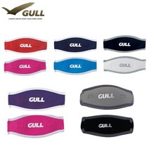 걸 수경 스트랩 양면 마스크 밴드 커버1, 실버x블랙