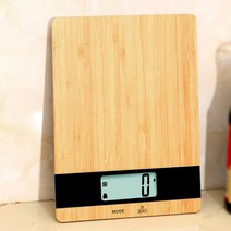 홈 쿠킹 베이킹 정밀 저울 계량기 가정용 소형 2KG 5KG 전자저울 측정 요리 우드 원목, 10g-5Kg중량1g정도값, -