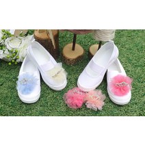 laterior 거실화 실내화, 문스타 왕관코사지 실내화(하늘)ㅡ150