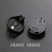 YUXI 1PCS CR2025 CR2450 ML203 BS-6 코인 셀 배터리 소켓 홀더 케이스 커버 3V 6V SMT DIY, CR2032