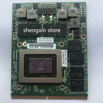 컴퓨터부품 새로운 Quadro 4000M Q4000M 2G CN0HGXY3 HGXY3 비디오 Vga 그래픽 카드 N12EQ3A1 노트북 용 Dell m6600 m15x Hp 876