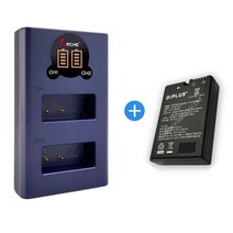 아르케 니콘 EN-EL14 LCD 듀얼 충전기+배터리 DF D3100