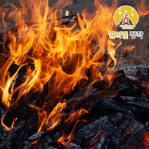 별의별 국내산 참나무 장작 캠핑용 10kg