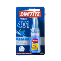 롯데 록타이트 401 초 강력 다용도 순간 본드 접착제 강력접착제 접착제 순간접착제 강력본드 초강력본드 초강력