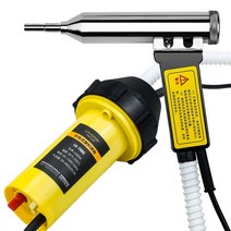 플라스틱용접기 범퍼복원 플라스틱 부직포 용접기, 분할 용접건 + (용접봉 20개)