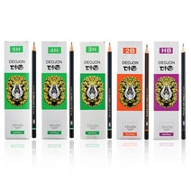 문화 더존연필 12자루 4B, 1개