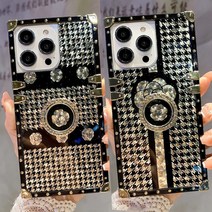 갤럭시 S22 S21 노트20 S20 플러스 울트라 자개패턴 보석 링 핸드폰 케이스