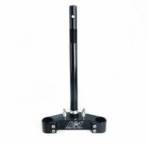 범용 CNC 27mm 30mm 오토바이 스티어링 스쿠터 프론트 쇼크 방향 컬럼 야마하 혼다 스즈키 DIO RSZ 조그, 02 27mm black