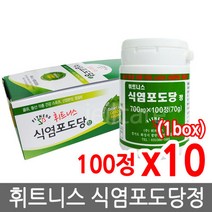 휘트니스 식염포도당 정 100정 10개/식염정/천혜당, 상세페이지 참조, 상세페이지 참조