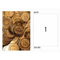 사진 라벨지 잉크젯 아트 전지 100매-스카이라벨[무료배송]