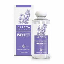 Alteya Organics 라벤더 워터 USDA 인증 유기농 페이셜 토너 500ml17액량 온스 순수 불가리안 라반둘라 앙구스티폴리아 꽃 수상 경력에 빛나는 모이스처라이저 BPA, 17 Fl Oz (Pack of 1)