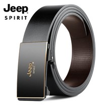 JEEP SPIRIT 100% 소가죽 비지니스 캐주얼 벨트 BT0465 + 정품 인증 스티커